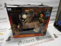 *Furreal Simba Mighty Roar Disney Toy