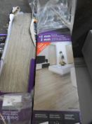 *Three Pack of 1.162m² Grey Laminate Flooring