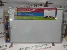 *Magnetic Dry Erase Board 24x36" with Pens and Accessories