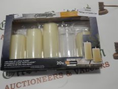 *Mirage LED Wax Candles 4pk