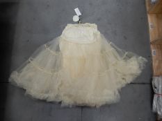 *30 Lindy Bop Champagne Petticoats Size: 30"