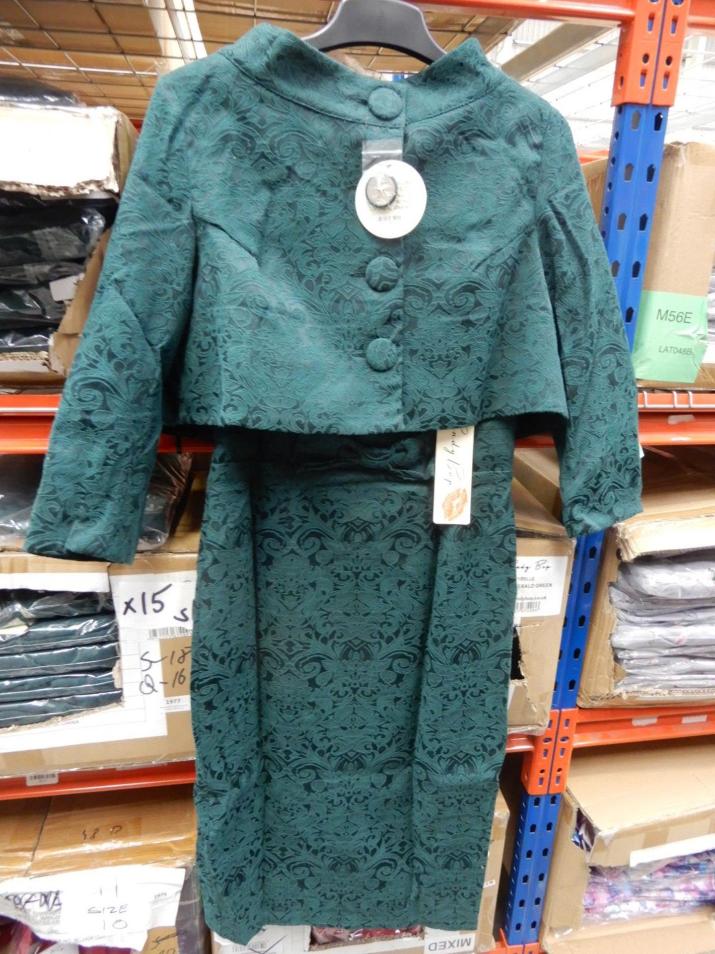 *13 Size: 12 Maybelle Emerald Green Dresses