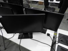 *Pair of Acer Flatscreen LCD Monitors Model K24HL