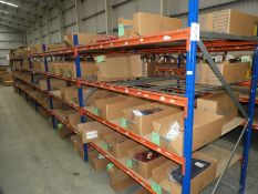 *6 Bays of Medium Duty Merchandise Racking Comprising of 7 Uprights and 48 Beams - 6ft Wide x 4ft De