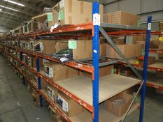 *10 Bays of Medium Duty Merchandise Racking Comprising of 11 Uprights and 80 Beams - 6ft Wide x 4ft