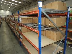 *10 Bays of Medium Duty Merchandise Racking Comprising of 11 Uprights and 80 Beams - 6ft Wide x 4ft