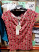*24 Size: S Pink Jukebox Tops