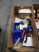 *Box Containing Assorted Office Sundries etc