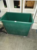 *Green Four Wheel Bottle Barrow