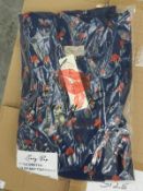 *36 Size: 14 Beretta Navy Toadstool Vintage Style