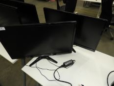 *Pair of Acer Flatscreen LCD Monitors Model G246HL