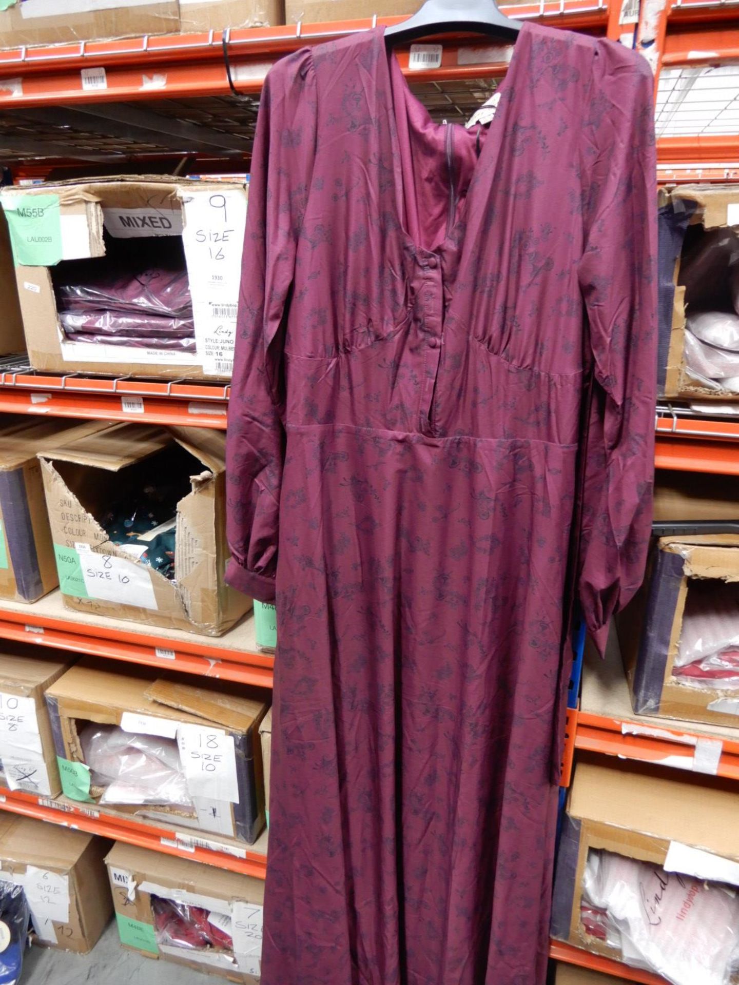 *5 Size: 22 Juno Mulberry Paisley Dresses