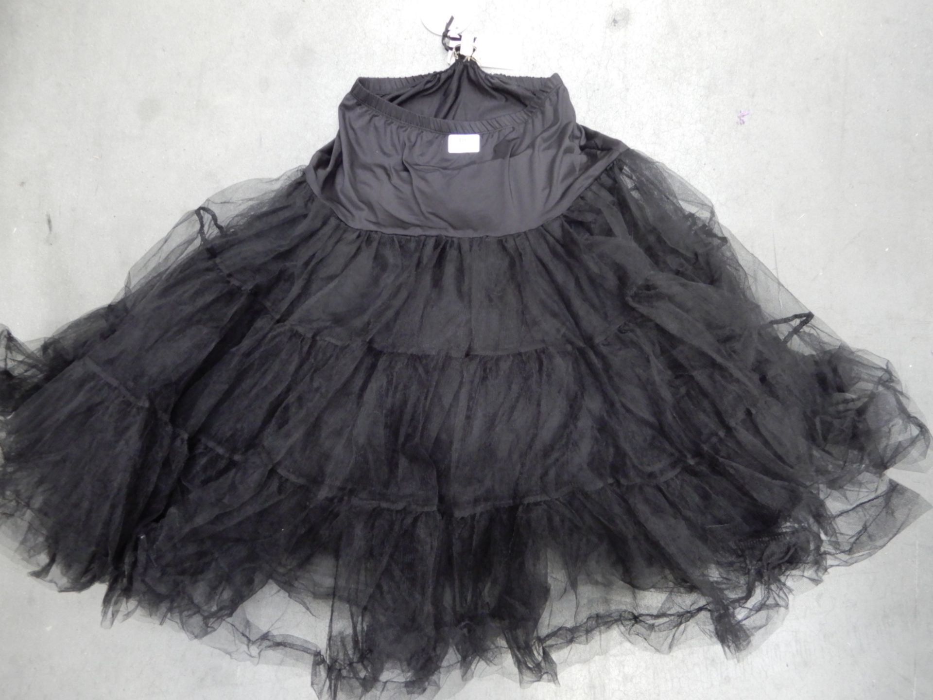 *23 Lindy Bop Black Petticoats Sizes: 6-12