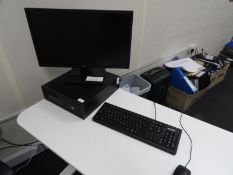 *HP Desktop PC with Acer Monitor, Keyboard and Mouse