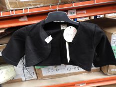 17 Size: 5-6 Years Mini Shrug Black Tops