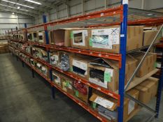 *6 Bays of Medium Duty Merchandise Racking Comprising of 7 Uprights and 48 Beams - 6ft Wide x 4ft De