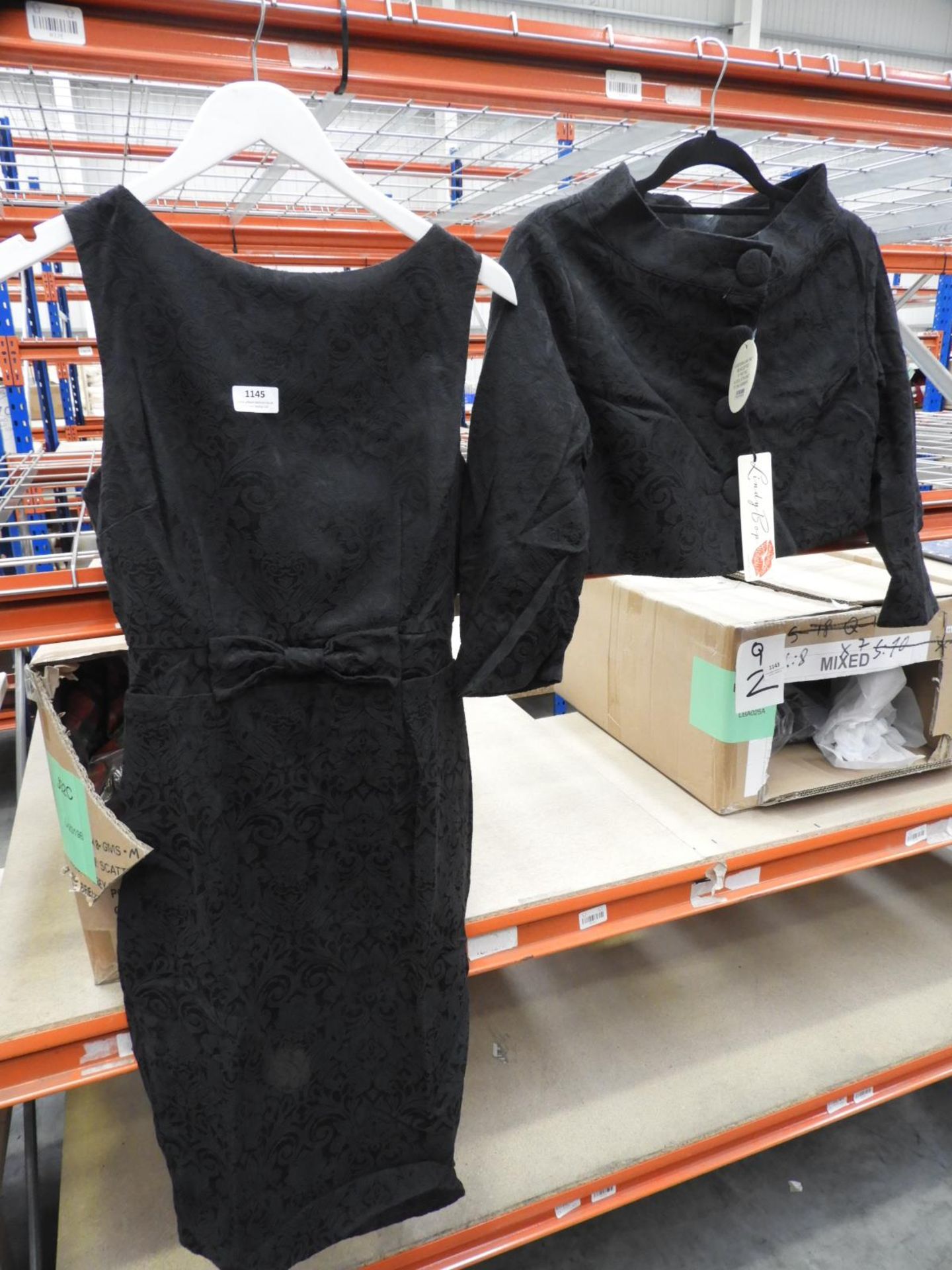 *16 Size: 8 Lindy Bop Maybelle Black Suits