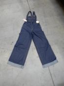 *10 Leigh Indigo Denim Dungarees Size: 10