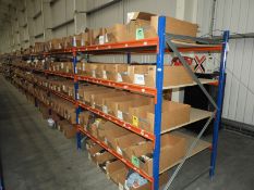 *6 Bays of Medium Duty Merchandise Racking Comprising of 7 Uprights and 48 Beams - 6ft Wide x 4ft De