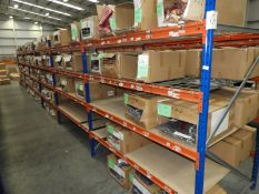 *6 Bays of Medium Duty Merchandise Racking Comprising of 7 Uprights and 48 Beams - 6ft Wide x 4ft De