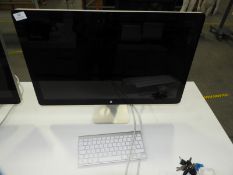 *Apple iMac Display Screen used via Thunderbolt Port Computer Model A1407EMC2432 with Keyboard