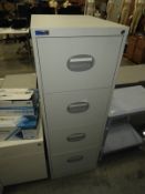 *Four Drawer Foolscap Filing Cabinet Grey