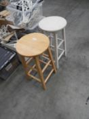 *Two Beech Stools