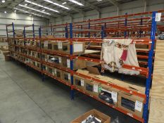 *6 Bays of Medium Duty Merchandise Racking Comprising of 7 Uprights and 72 Beams - 6ft Wide x 4ft De