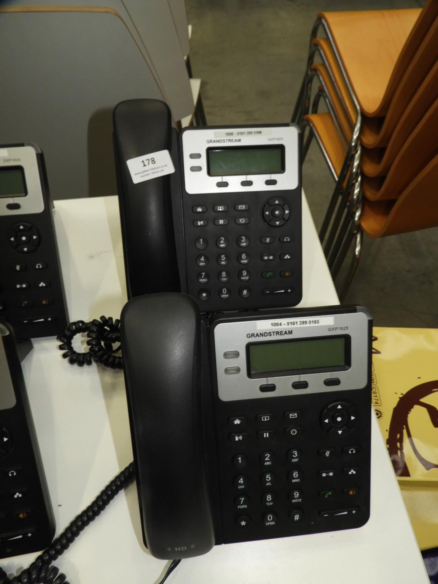 *Two Grandstream HD IP Telephones Model GX1620/1625