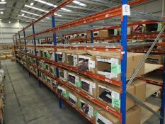 *6 Bays of Medium Duty Merchandise Racking Comprising of 7 Uprights and 72 Beams - 6ft Wide x 4ft De