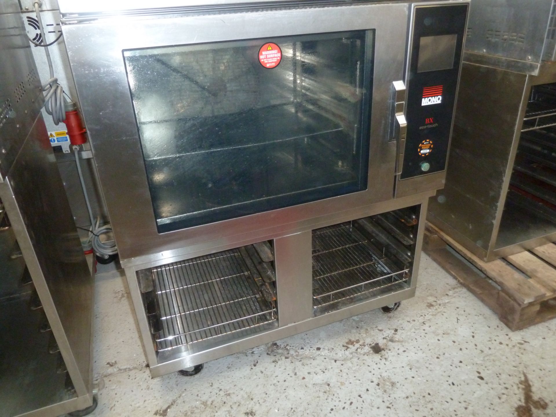 * Double mono bakery oven (1970H x 1000W x 920D) includes stand - Image 2 of 5