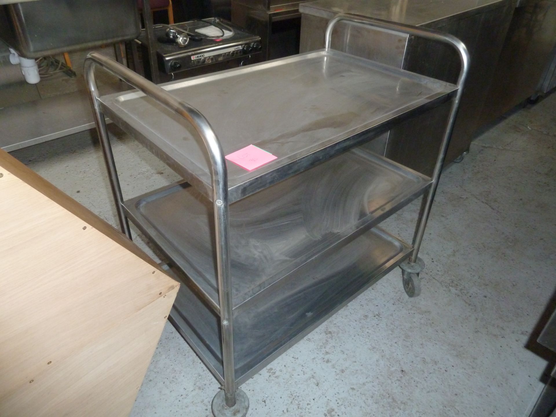 * 3 tier service bench - Image 2 of 2