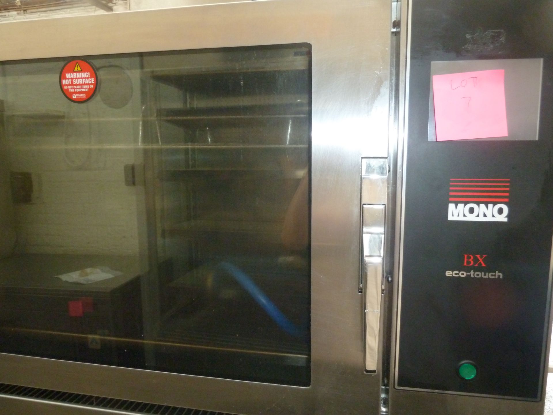 * Double mono bakery oven (1970H x 1000W x 920D) includes stand