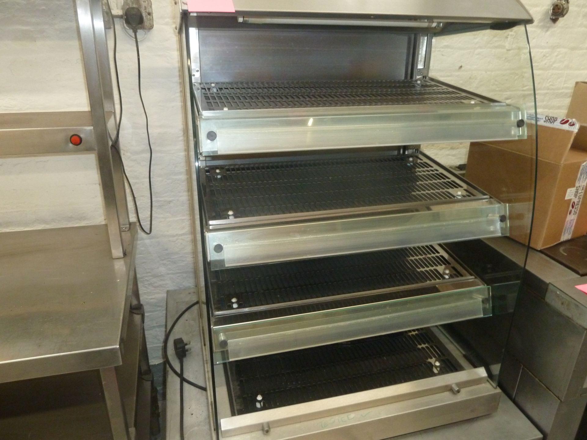 * 4 tier heated grab and go (985H x 700W x 550D)