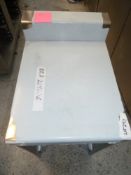 * St steel bench (805H x 400W x 555D)