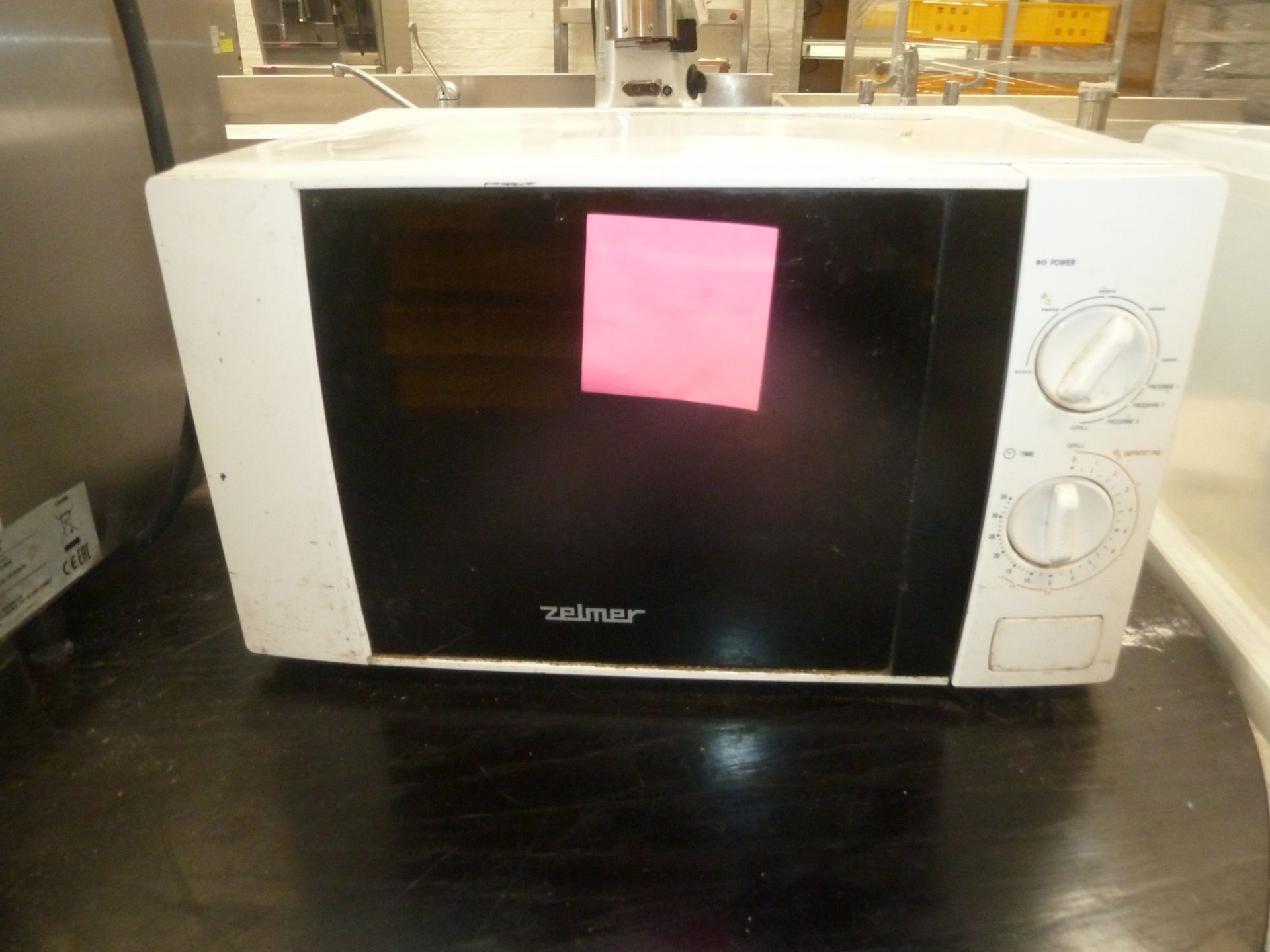 * zelmer microwave used but in good condition.