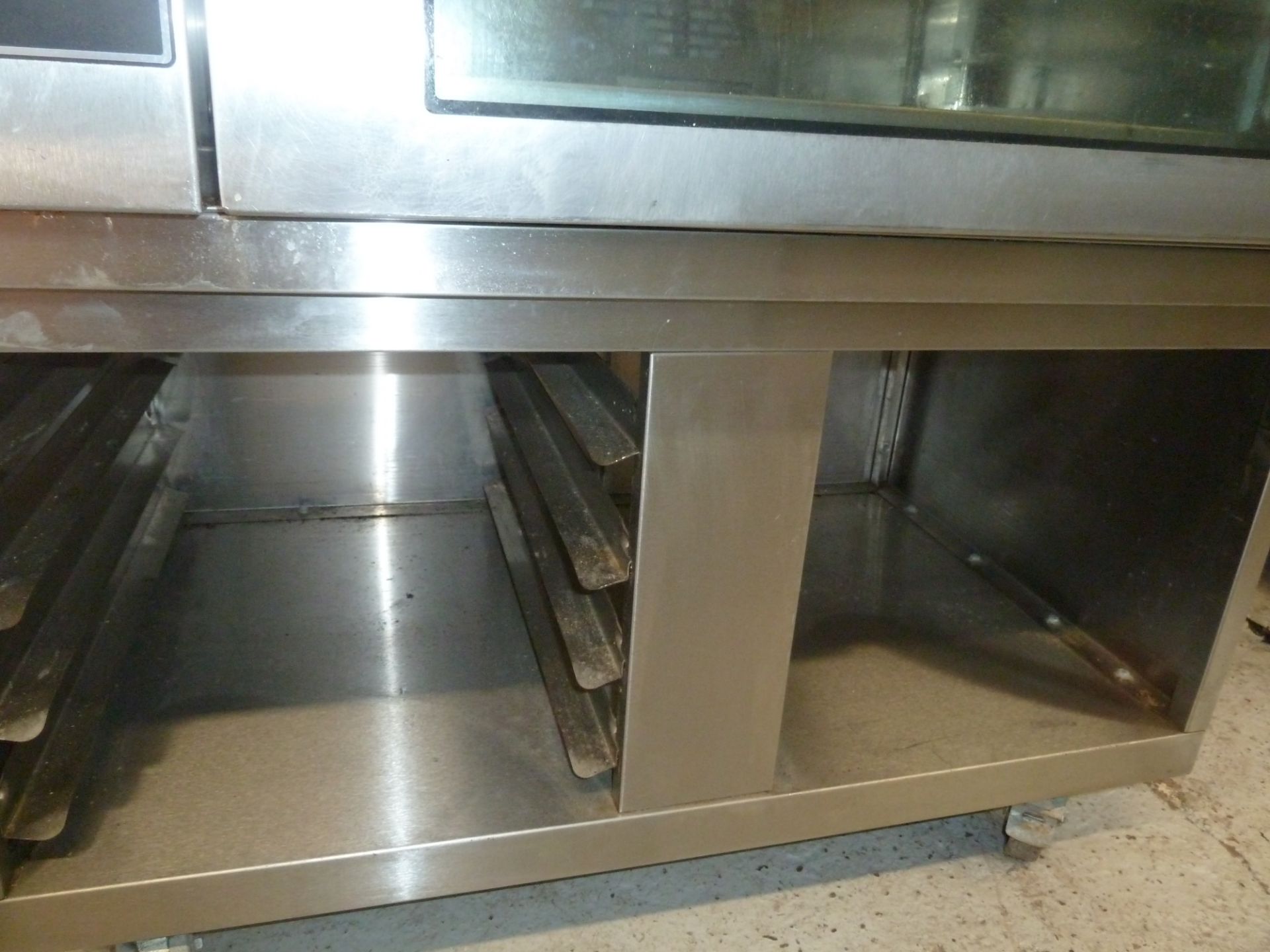 * Double mono bakery oven (1970H x 1000W x 920D) includes stand - Image 3 of 6