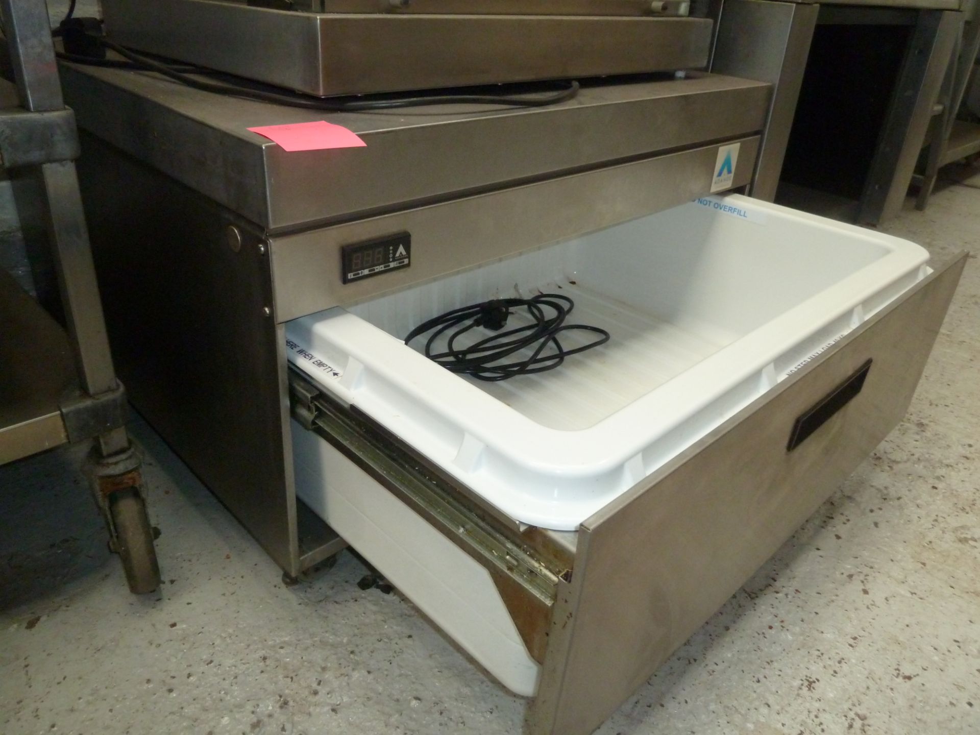 * Adande fridge/ freezer drawer in good condition,ideal for sitting appliances on top. (550H,880W, - Image 2 of 3