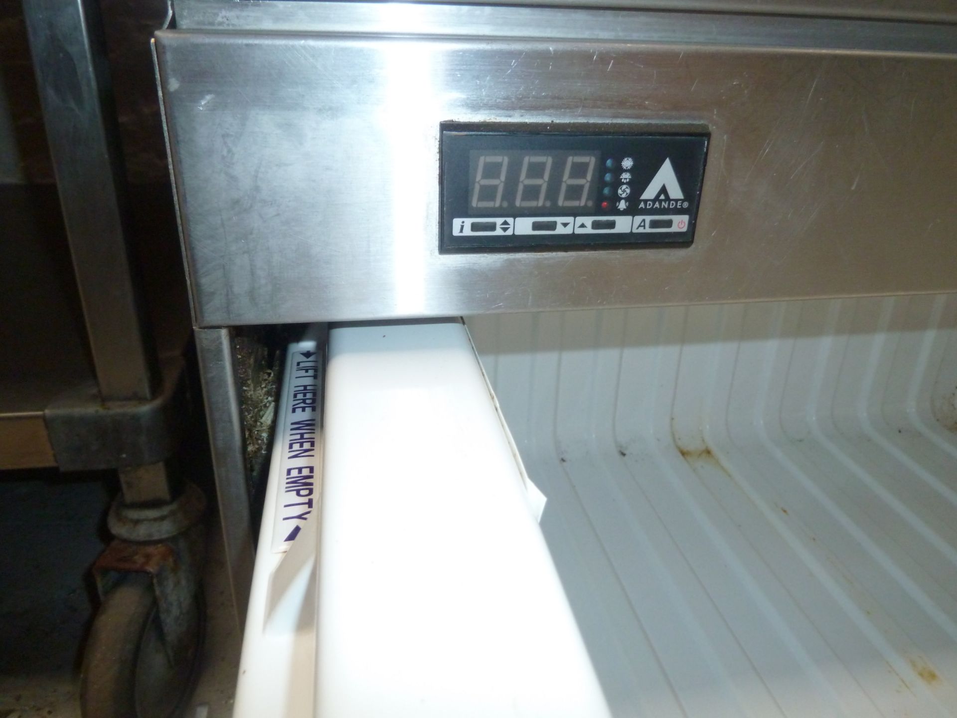 * Adande fridge/ freezer drawer in good condition,ideal for sitting appliances on top. (550H,880W, - Image 3 of 3