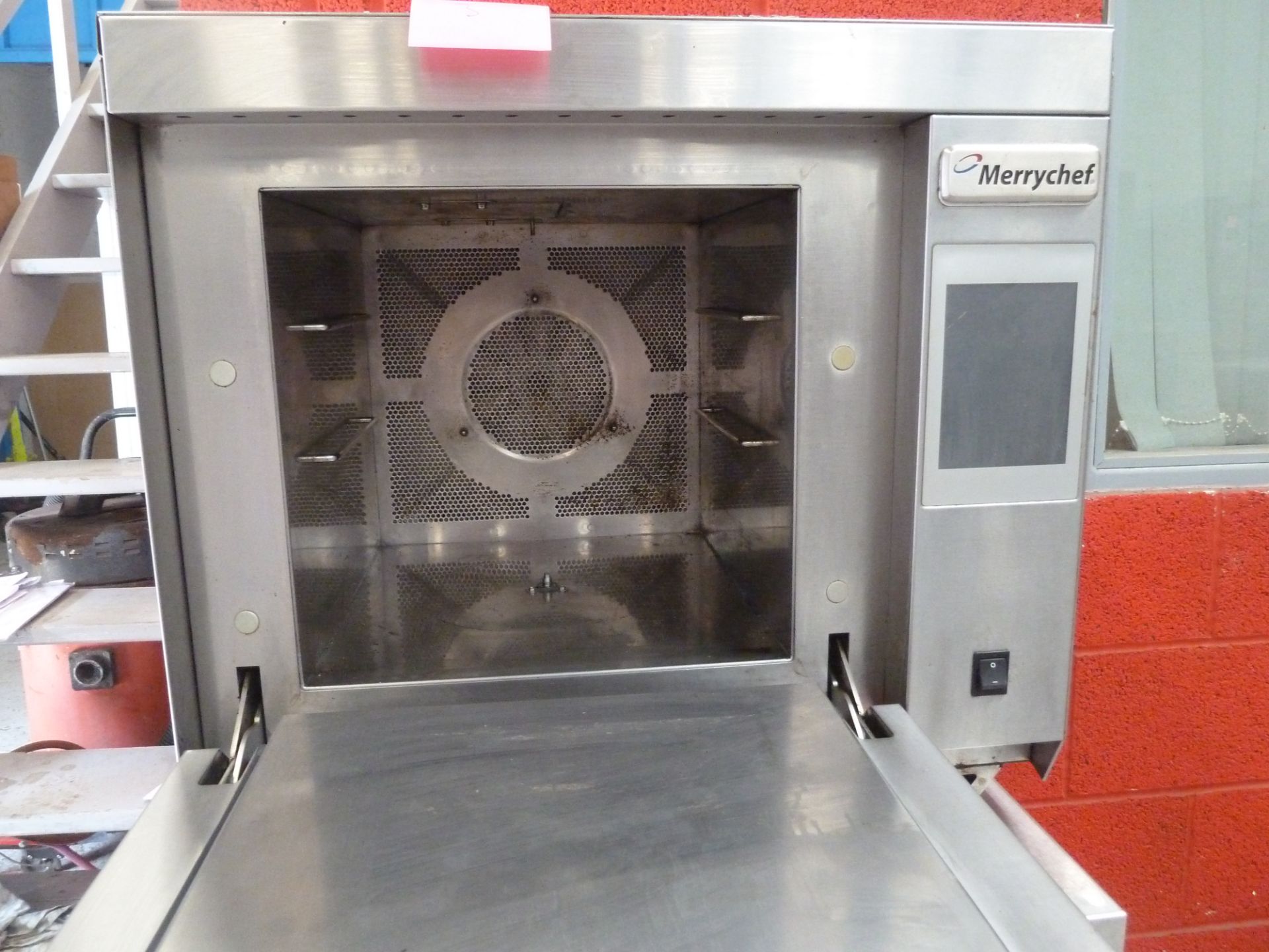 * Merrychef e3 high speed combi microwave oven fully serviced by merrychef - working order - Image 2 of 3