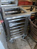 *New Stainless Steel Oven Stand 610x540x880 to take trays 465x525