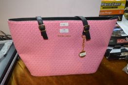 Michael Kors Pink Tote Bag