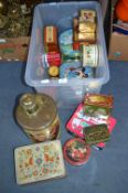 Collection of Old Tins