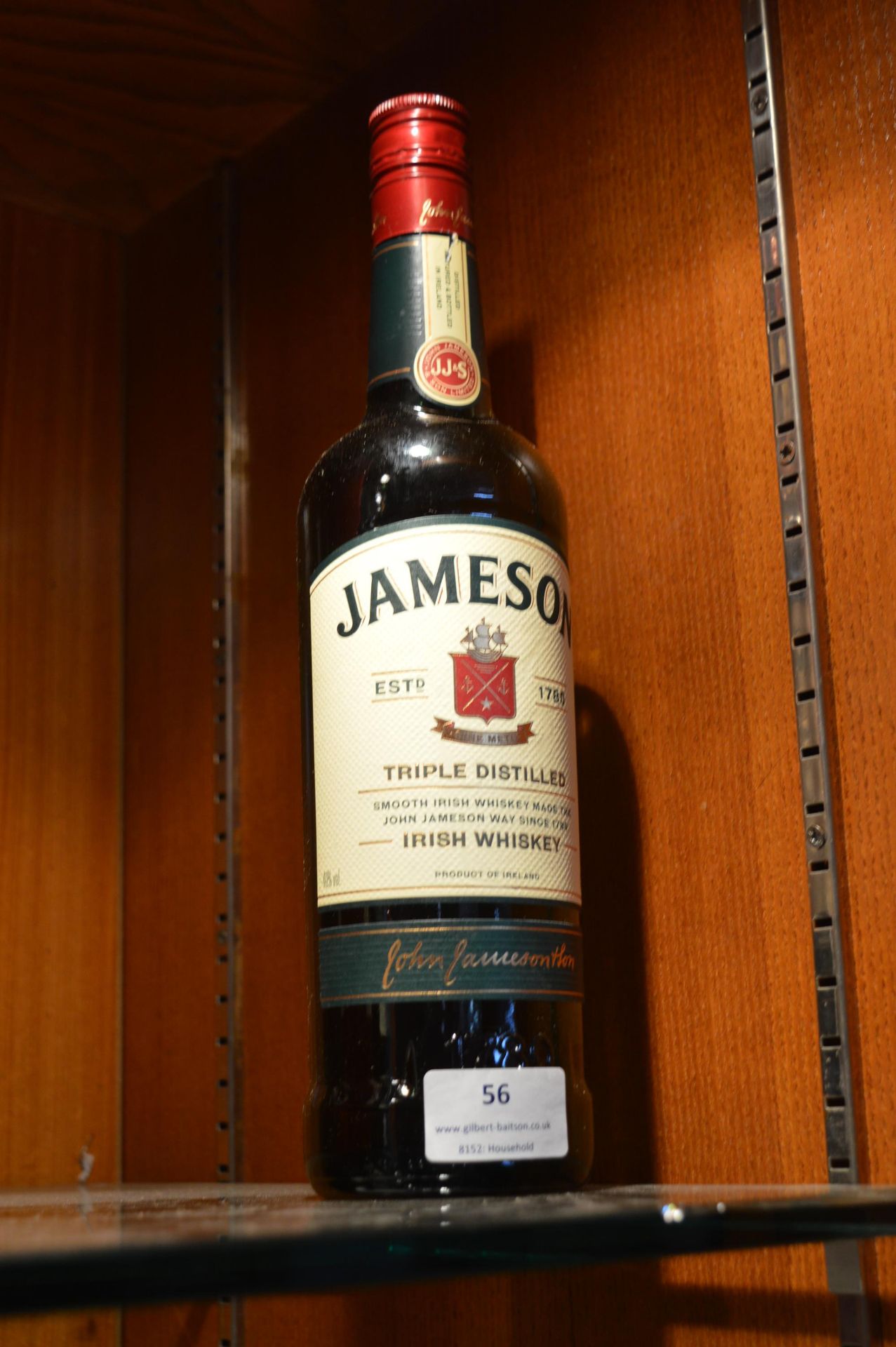 Jameson Irish Whiskey 70cl