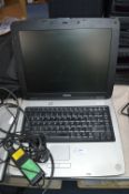 Toshiba Blue Laptop