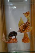 Murano Glass Fish and a Snail