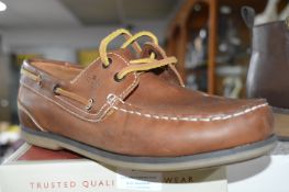Catesby Brown Deck Shoes Size: 7
