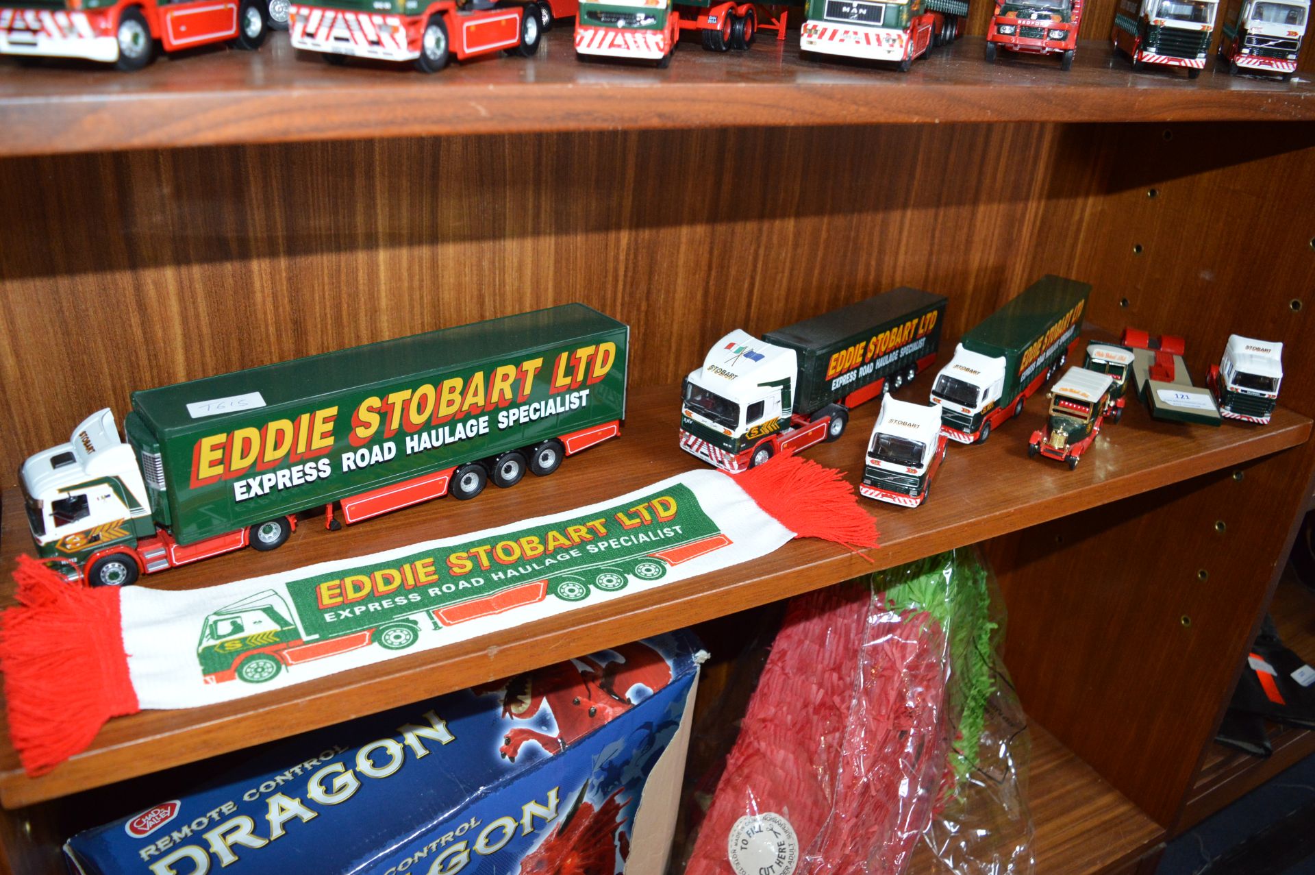 Seven Eddie Stobart Trucks and Vans, etc.