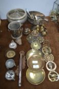 Horse Brasses, Plated Ware, etc.