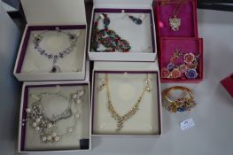 Box of Costume Jewellery by Inspirations and Butle